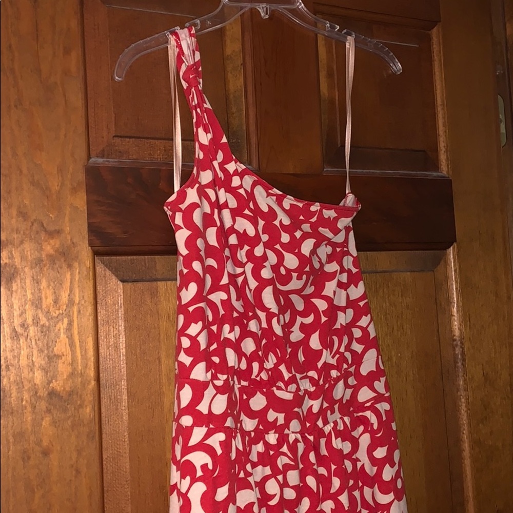 GAP one shoulder knit dress medium